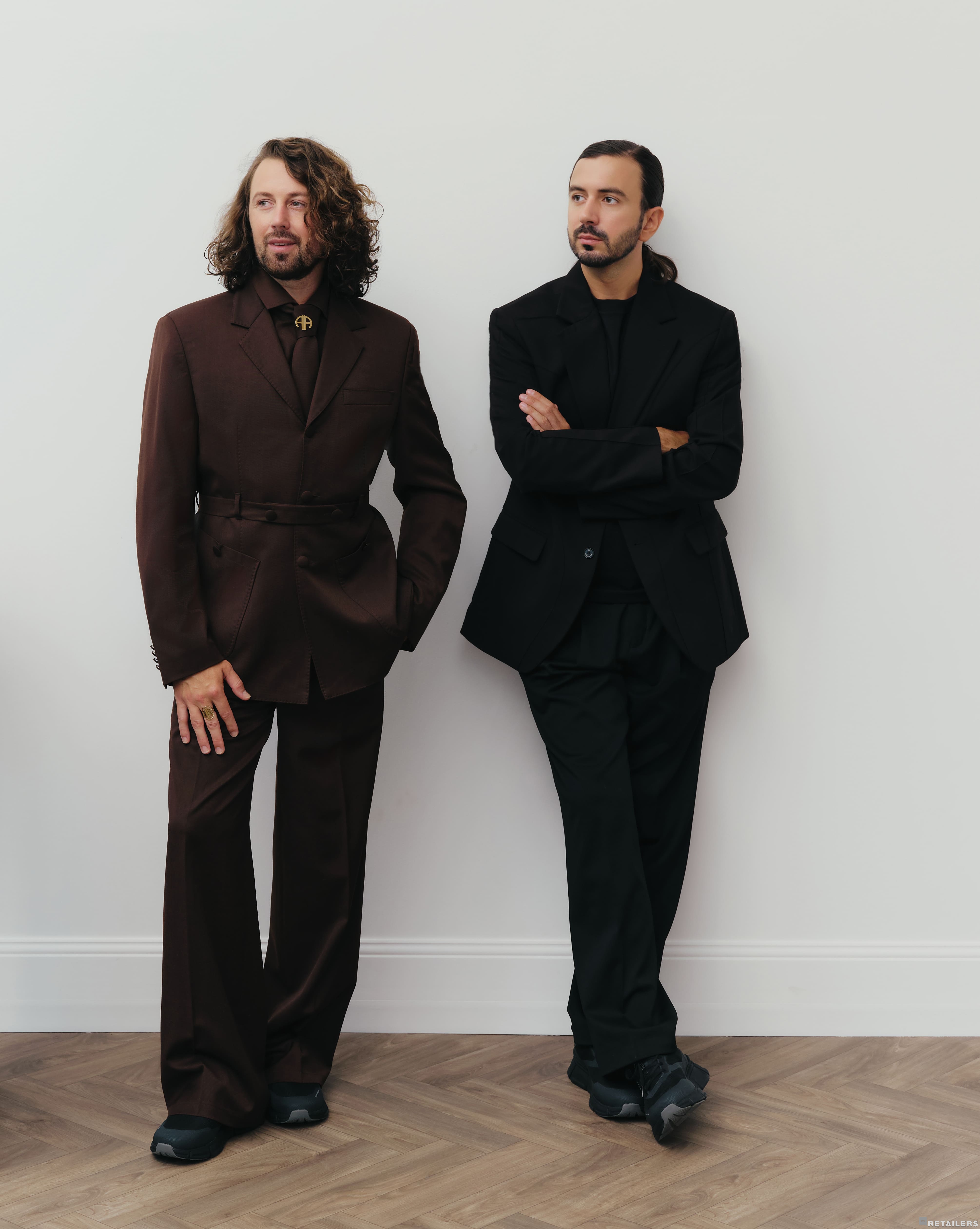 Фото: співзасновники бренду  Andreas Moskin Андрій Моськін та Андреас Білоус